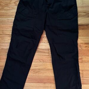 Men's Black Cargo Pants